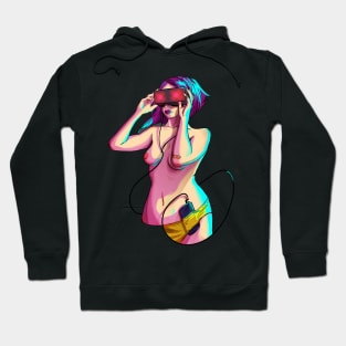 VR girl Hoodie